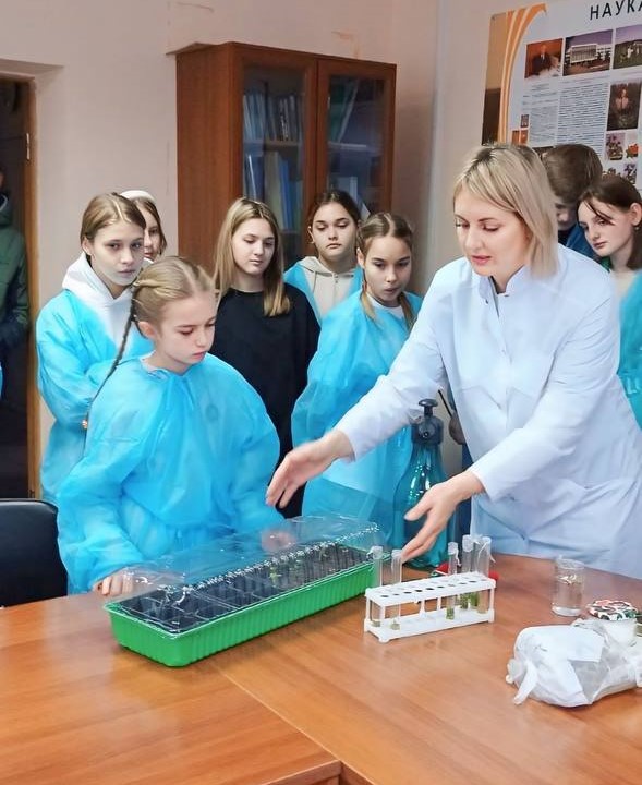 Лекции и практические занятия агротехклассников